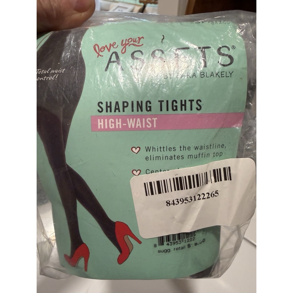 SPANX Cover Your Assets Shaping High Waist Shaping Tights Brown NEW~ Size 2